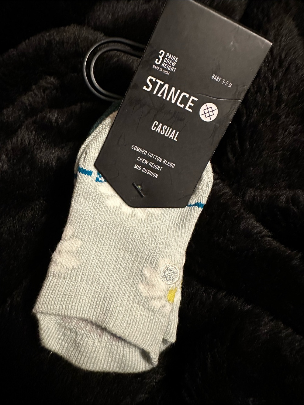 NEW STANCE DAISIES 3 PACK 3-6 MONTHS